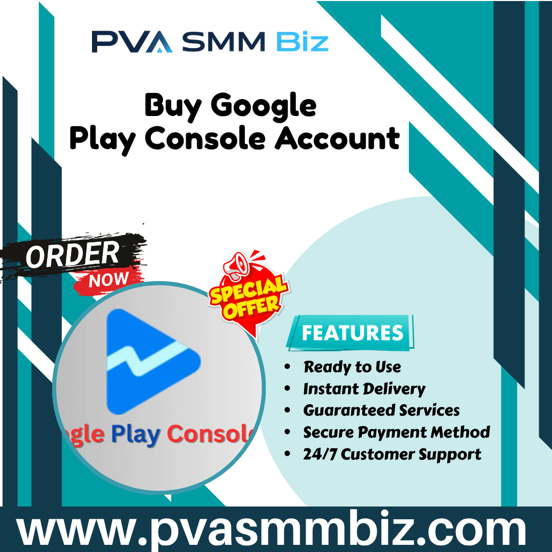 Buy Google Play Console Account - Expert Assistance-PVASMMBIZ