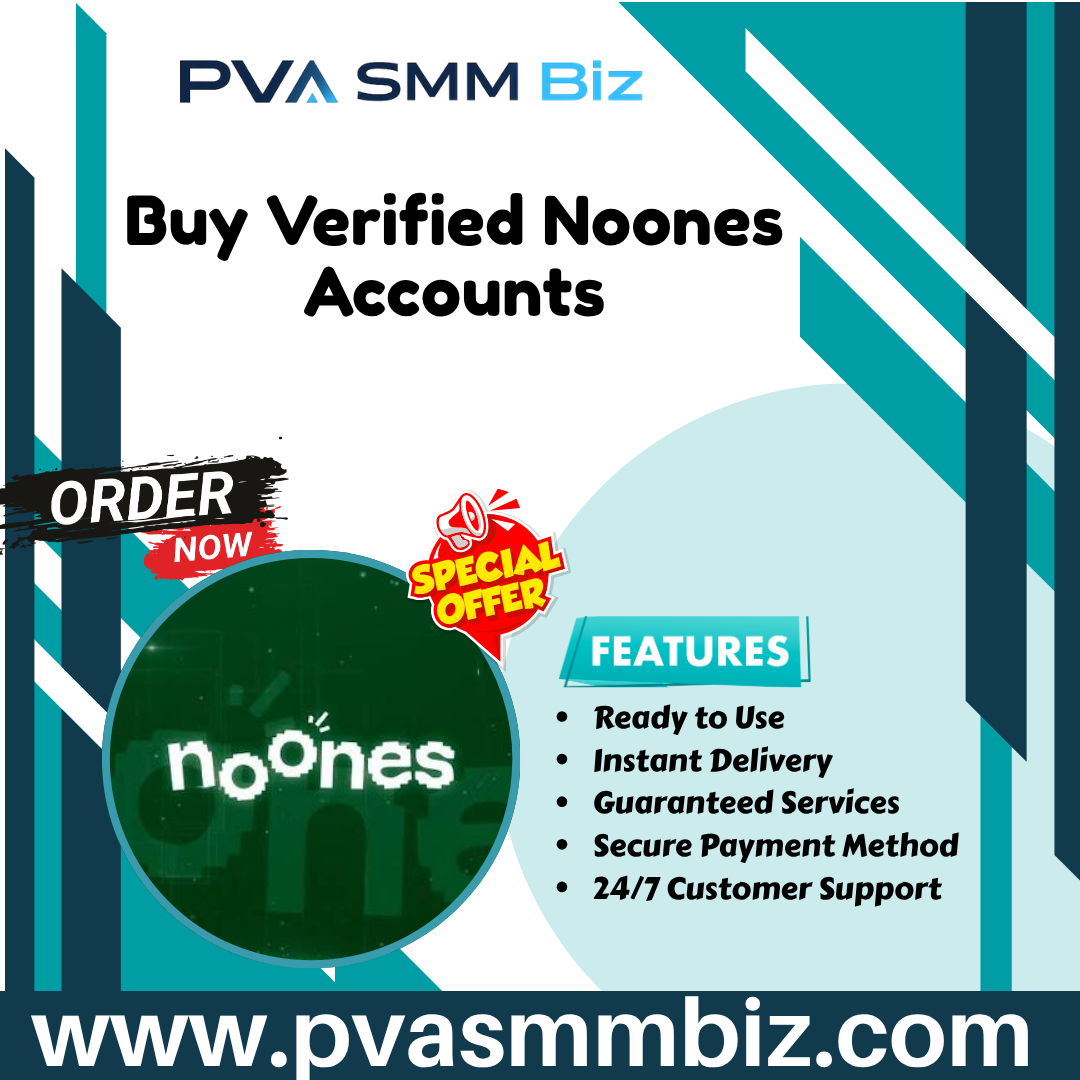 Buy Verified Noones Accounts - Fast Digital Delivery Online-PVASMMBIZ